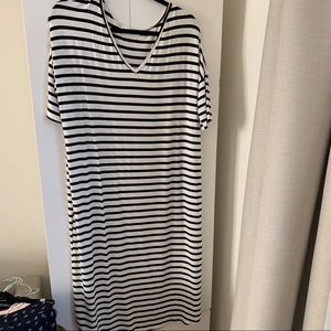 Cjla striped midi dress Carly Jean Los Angeles